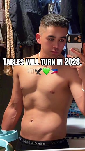 Tables will turn in 2028. 👊🏻🦅💚🇵🇭 #sarahduterte #mypresident #dds #fyp