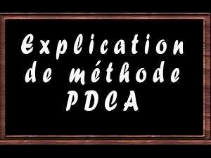 Explication de méthode PDCA - شرح بالعربية