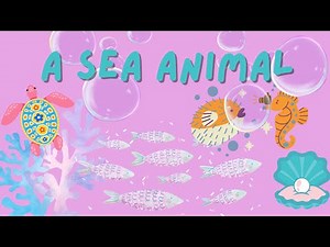 English Game | Listen & Draw: A Sea Animal