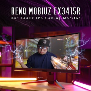 1.4K views · 88 reactions | I've been looking for a higher-end ultrawide gaming monitor for my #Bangsawan gaming needs, which is why I will be reviewing this BenQ Mobiuz EX3415R Monitor. Let's see if it's worth the money. #Cheapbuy links for 10% off until 30 Nov! Lazada - https://bit.ly/3qYHE6N Shopee - https://bit.ly/32qXddc BenQ official website - https://bit.ly/3CK9wxx | MOBhouse Productions | Facebook