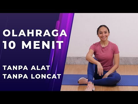 10 Minutes Workout Burns Calories All Over the Body Without Equipment and Without Jumping Suitabl...