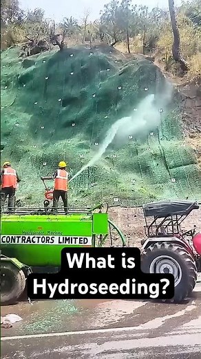 Hydroseeding Stops Soil Erosion Fast
