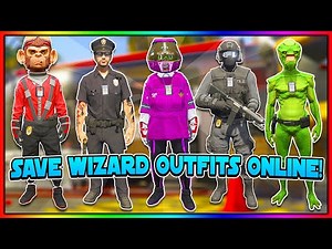 *SOLO* How To Get SAVE WIZARD Outfits In GTA 5 Online After The Latest Patch!
