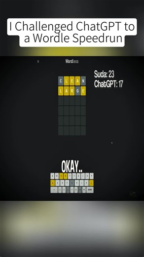 Wordle Speedrun Challenge: I Challenged ChatGPT to Play