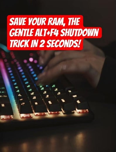 The Fastest Way to Close Frozen Windows: The Alt+F4 Trick