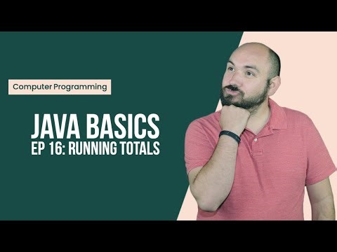 Java Basics Ep16: Running Total