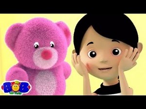 Teddy Bear Teddy Bear Song, Cartoon Videos And Preschool Rhymes by Bob The Train