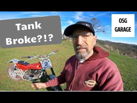 FIXING A CRACKED FIBERGLASS TANK