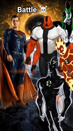 Superman vs Aliens #shorts #avengers #dc