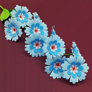 189K views · 8.3K reactions | Beautiful Flowers Making With Paper... | Colors Paper | Facebook