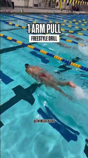 One Arm Pull - Freestyle Swim Drill #swimming #swim