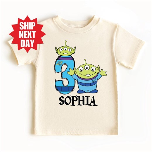 Alien Birthday Shirt, Toy Story Custom Birthday Shirt, Personalized Disney Birthday T-shirt, Disney Toy Story Shirt, Toy Story Party Shirt - Etsy