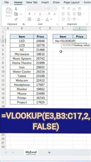 Master Advanced VLOOKUP in 30 Seconds! | Advanced VLOOKUP Tricks – Excel Hack! | Excel VLOOKUP Like