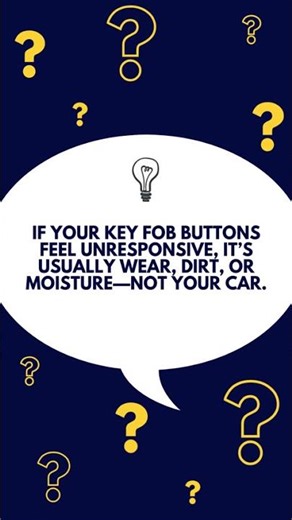What to Do When Your Key Fob Buttons Stop Responding