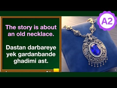 A2 🌱 🔊 Learn Persian with Stories: "The Precious Necklace" (Slow & Clear!) #persianvocabulary