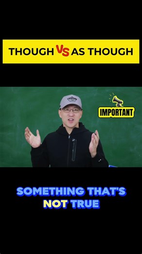 ST118｜Stop Confusing Though and As Though