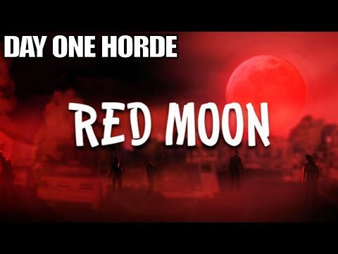 Day 1 New Horde Survival Game | Red Moon Survival Gameplay | Part 1