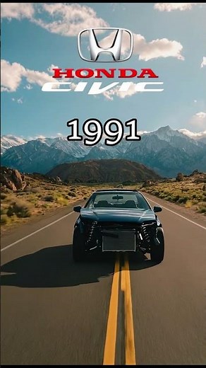 Honda Civic Evolution – From Classic to Modern Generation