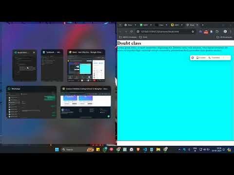 Doubt Class | HTML CSS | Connect Shiksha