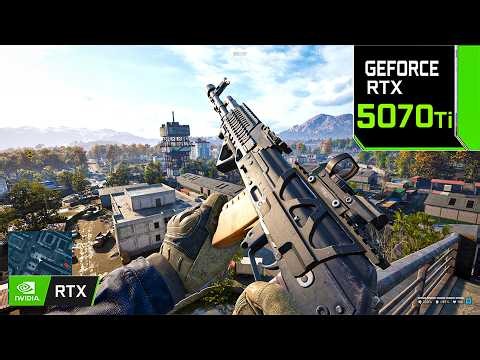 WARDOGS : RTX 5070 Ti 16GB + AMD Ryzen 7 9800X3D ( 4K Max Settings DLSS )