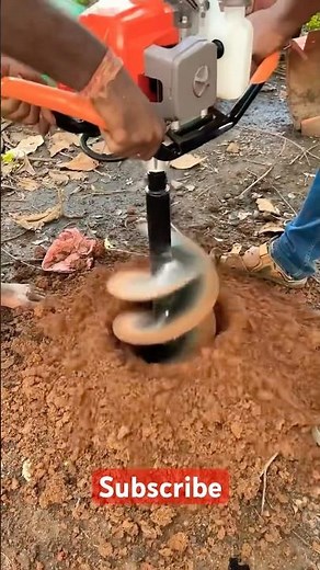 Powerful Heavy Drilling Machine for Farming and Construction of 68cc #drilling #drillinstrumental