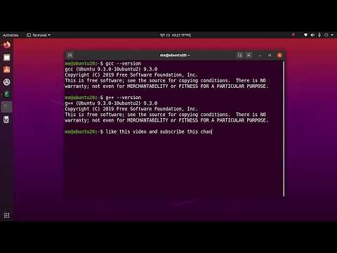 How to install GCC and G++ Compiler on Ubuntu 20.04 LTS | GCC and G++ Install for C/C++ Programs
