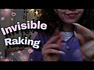 ASMR | INVISIBLE RAKING & SCRATCHING CUSTOM ✨🩷💤