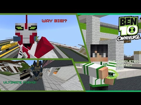 This New Ben 10 Omniverse Add-ons is INSANE! | BEN-10 ADD-ON FOR MCPE/BE 1.21.100+