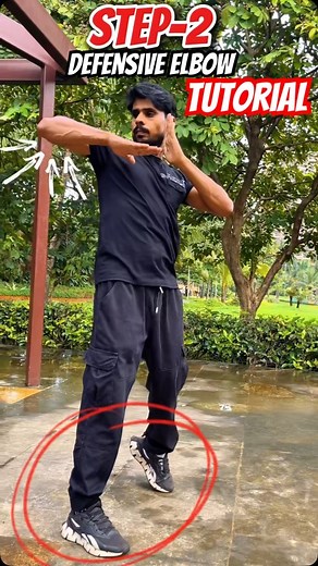 2.3K views · 14 reactions | Defensive elbow strike tutorial 屢 #elbowstrike #trendingshorts #viral #muaythaifamily #shorts | Mohd Israr Wushu | Facebook