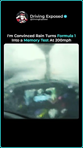 How Rain Turns Formula 1 Into a Memory Test At 200mph 😳🌧️