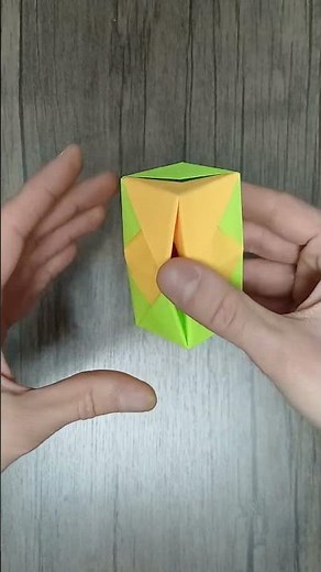 DIY Origami Pop It Fidget 😍 Paper Toy That Moves!