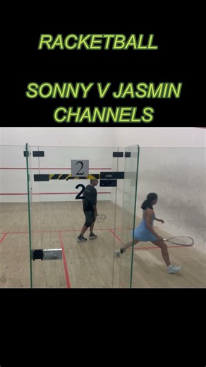 Racketball Channels Training | Jasmin V Sonny