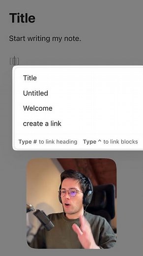 How to create links between notes in Obsidian to create your personal wiki