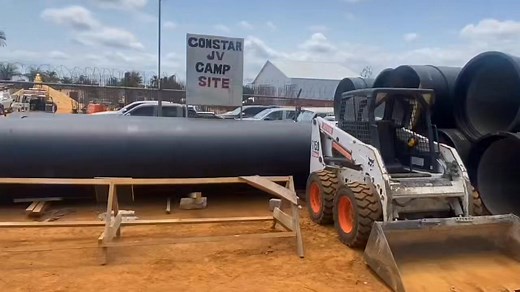 A New Era of Water Flow Begins in Liberia! Liberia Water & Sewer Corporation (LWSC) officially launches a 10KM modern pipeline project Installation in Monrovia/Montserrado, backed by a $12.4 million World Bank loan, as Over 400 of 1,670 heavy-duty pipes have already landed in Liberia from China! Part 1 | Kollie FGaygay