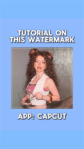 Watermark Tutorial CapCut
