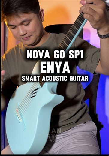 Enya Nova Go SP1 Smart Acoustic Electric Guitar #FUNTasticPayday #TikTokShop22sale #showyourenya #enyanovagosp1 #enyaTravelGuitar @Enya Music.PH