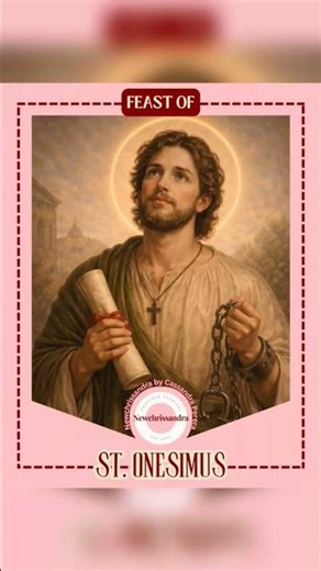 St. Onesimus, pray for us 🙏🏻