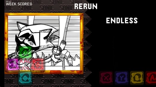 FNF Vs.Sonic.EXE RERUN（Endless-RERUN）