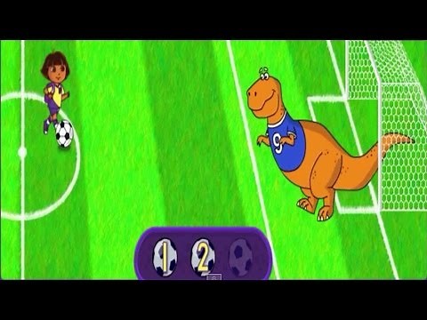 Dora and The Golden Explorers Big Cup Game: Dora's Super Soccer Showdown 3D Game for Children