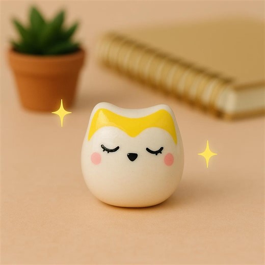 Owl Amulet | Good Luck | Handmade - Etsy