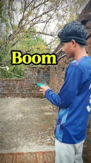 Loud Pop Making With Plastic Bottle #shorts