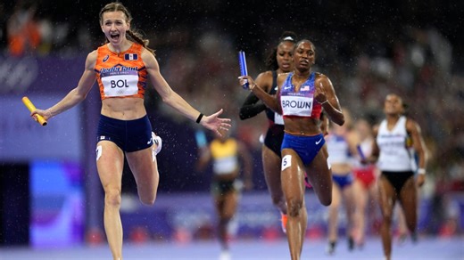Femke Bol puts on show in 4×400 mixed relay for Netherlands