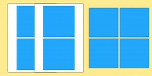 Tetromino Cut-Outs