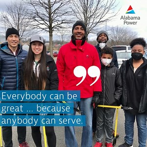 26 reactions | For the Alabama Power Service Organization (APSO), the key word all year long is service, but it is rarely more apparent than on MLK Day. In recognition of the national holiday celebrating the legacy of the Rev. Martin Luther King Jr., APSO chapters all across the company’s service territory participated Monday in service projects to assist and uplift their communities. Learn more. https://bit.ly/3qC4yAf | Alabama Power | Facebook
