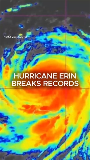 4.2K views · 40 reactions | Erin has weakened from yesterday's...