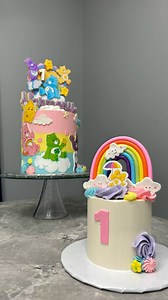Found this one in the drafts. How could I forget to post this cutie 🌈 This #CareBearsCake smells like my childhood. I want to beeee this #CareBears #Cake. I asked my 9 year old if she knew who they were and she said no. Did she call me old 😭 Happy Birthday Harmony! Thank you @pandyscrap for the beautiful topper @paper2eat on the sugar sheets of course. How else would I get my images so vibrant. #ClevelandBaker #cakedecorating #ohiobaker #happybirthday #nostalgia | Tiara Leftwich