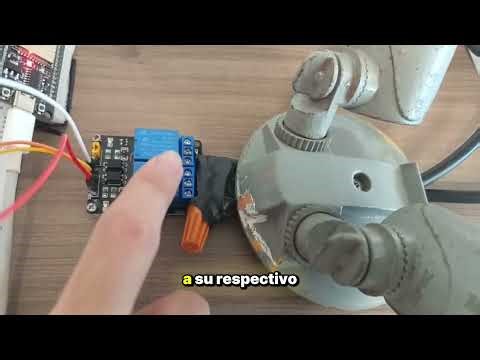 Como controlar luces de 110V con ESP32 desde tu celular