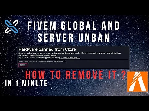 HOW TO REMOVE FIVEM GLOBAL AND SERVER BAN 2025 ( IN 1 MINUTES )