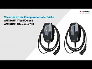 Sequenz – MENNEKES How-to-Video AMTRON® 4you `Konfigurationsoberfläche öffnen´