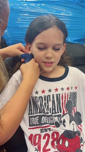 Daughter Getting Ears Pierced for the First Time | Jonathan Joly